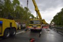 VU Gefahrgut LKW umgestuerzt A 4 Rich Koeln Hoehe AS Gummersbach P266